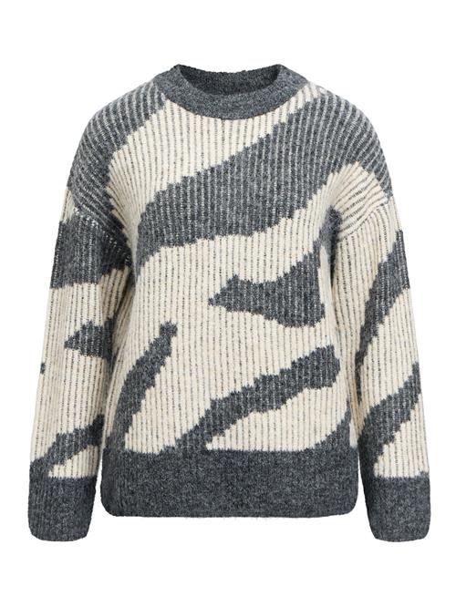 OBJECT Pullover  grå / hvid