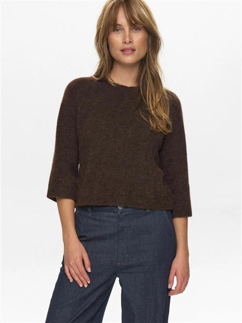 NÜMPH Pullover 'Nuriette'  brun-meleret