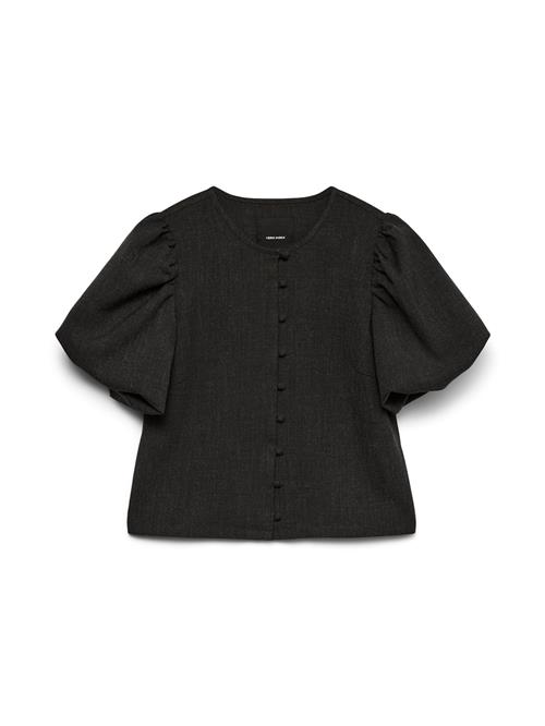 VERO MODA Bluse 'BESTIE'  antracit