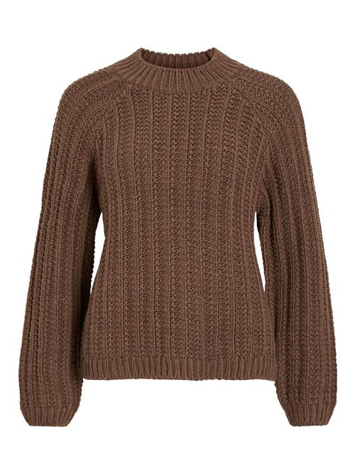 VILA Pullover 'KEMPKE'  brun