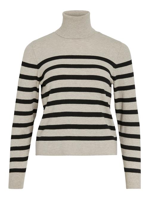 VILA Pullover 'KERRY'  beige / sort