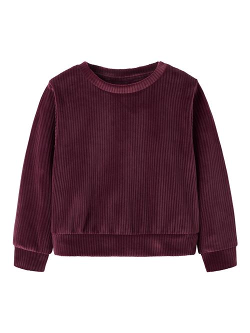 NAME IT Velour Bluse Veloa Burgundy