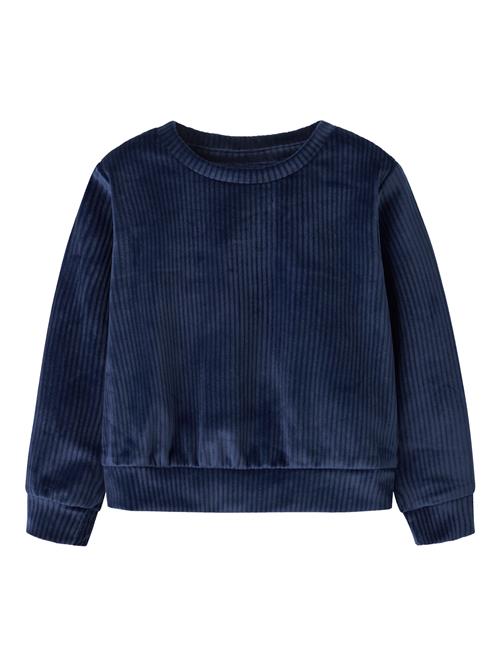 NAME IT Velour Bluse Veloa Navy Blazer