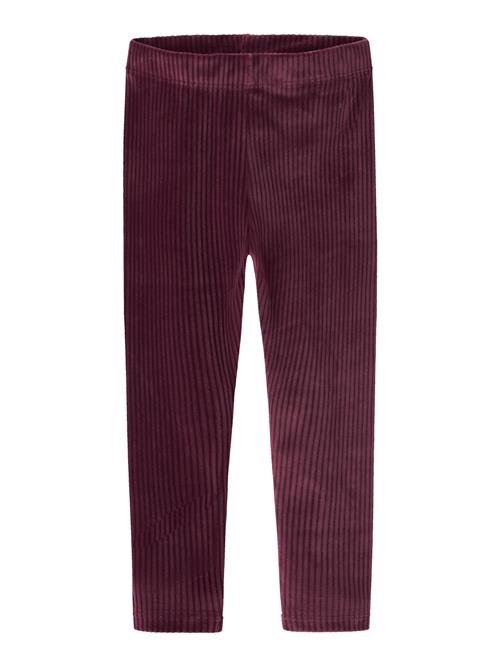 Se NAME IT Velour Leggings Veloa Burgundy hos SmartKidz