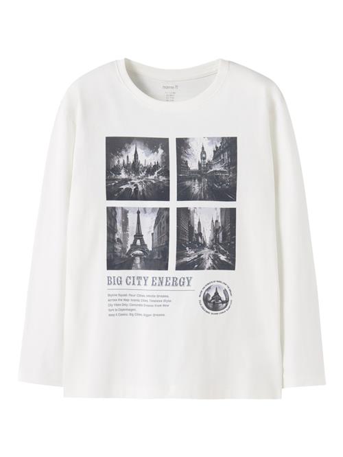 NAME IT Bluse Voto Cloud Dancer Paris Photo