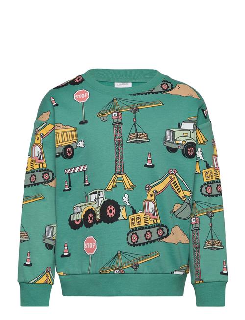 Sweatshirt Working Vehicles Lindex Green