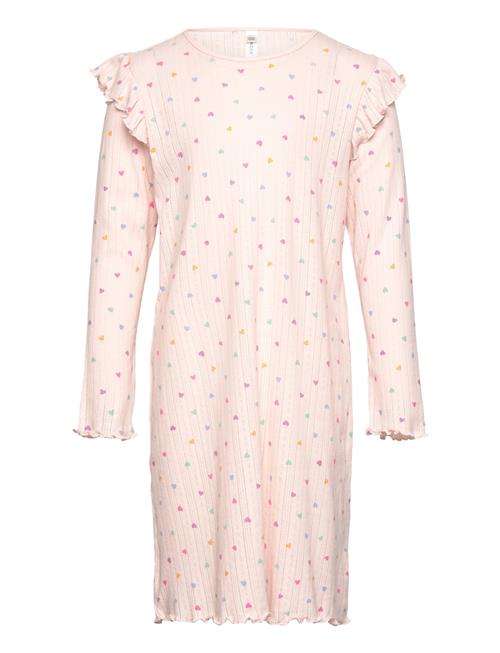 Nightgown Pointelle Ls Lindex Pink
