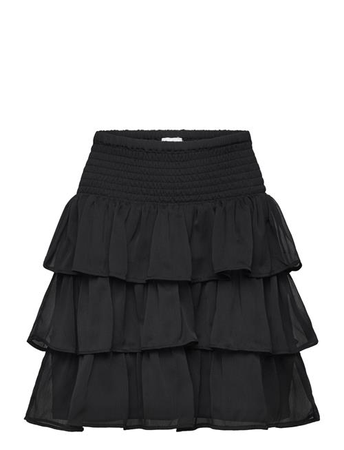 Skirt Flounces And Smock Chiff Lindex Black