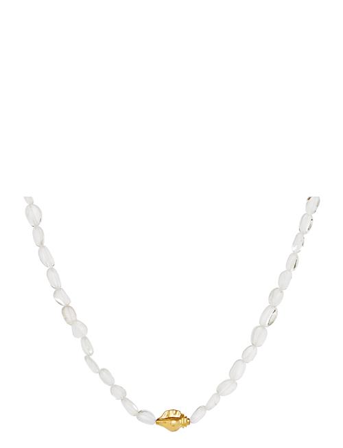 Bonadea Necklace Maanesten Gold