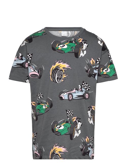 Top Ss Os Racercars Aop Lindex Grey