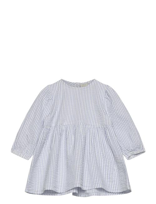 Dress Woven Stripe Lindex Blue
