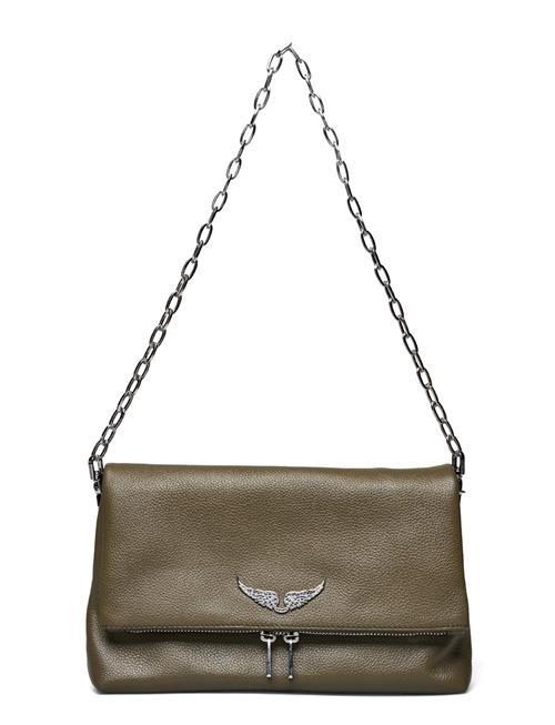 Rocky Grained Leather Zadig & Voltaire Khaki