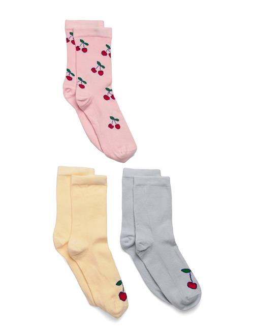Sock 3 P Sg Cherries Lindex Patterned