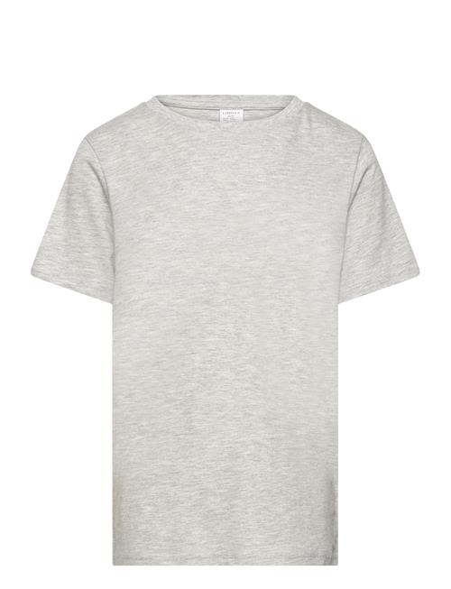 T Shirt Regular Solid Lindex Grey