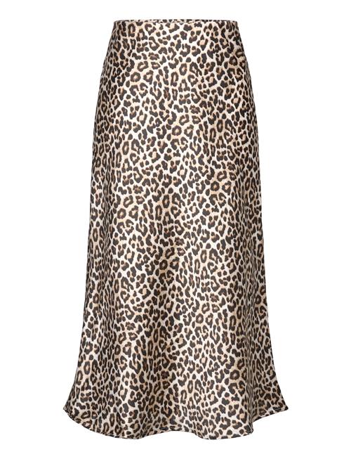 Skirt Satin Lindex Brown