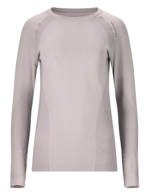 Halen W Seamless L/S Tee Endurance Grey