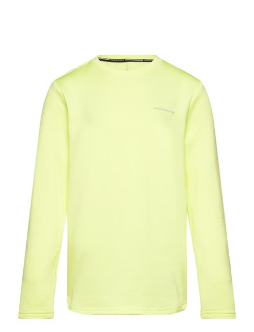 Eally Jr. Waffle L/S Tee Endurance Yellow