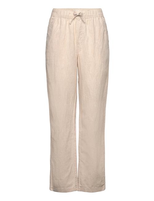 Trousers Staffan Linen Blend Lindex Beige