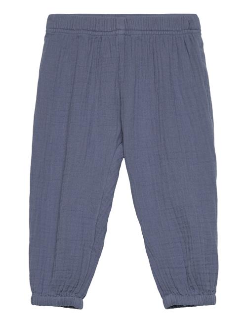 Trousers Gauze Lindex Blue