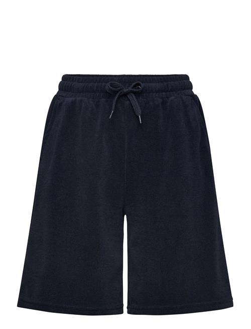 Shorts Solid Terry Lindex Navy