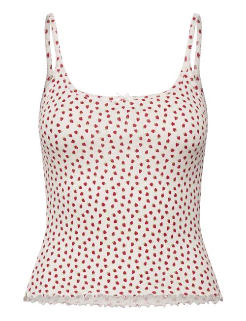 Tank Pointelle With Lettuce Ed Lindex Patterned