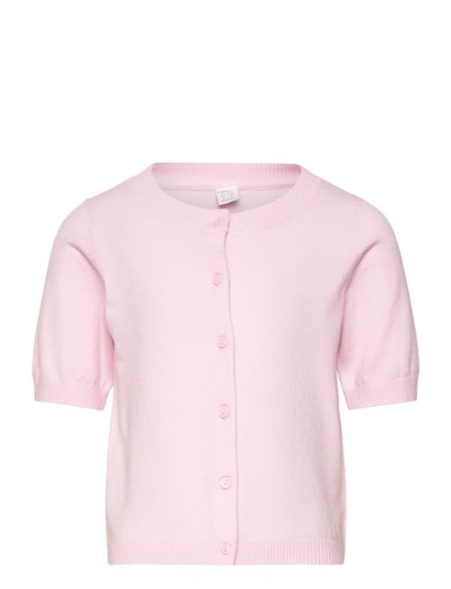 Cardigan Short Sleeve Basic Lindex Pink