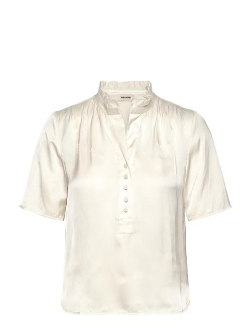 Topher Satin Zadig & Voltaire Cream