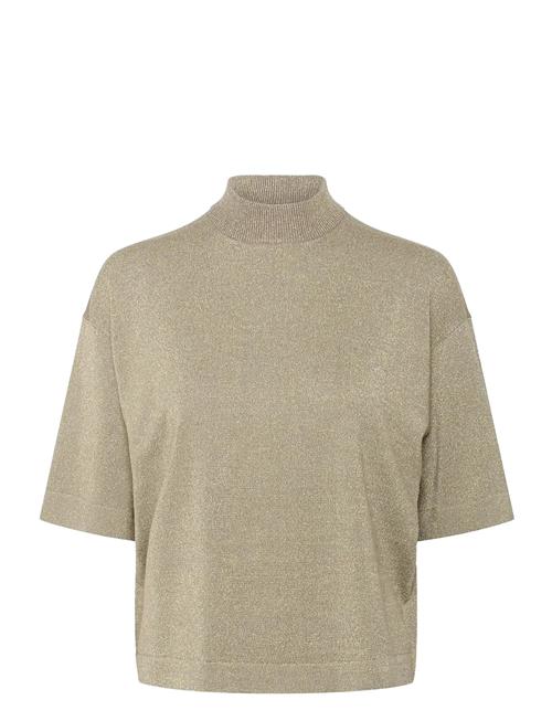 Karegina Turtleneck Pullover Kaffe Beige