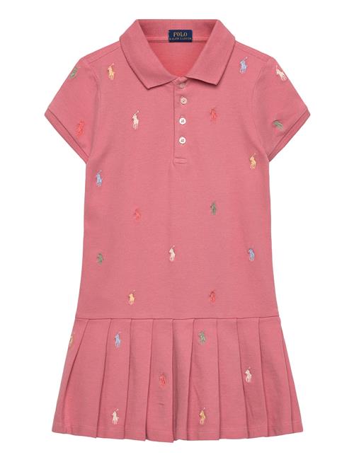 Stretch Mesh-Sspolpltdrss-Dr-Dad Ralph Lauren Kids Pink