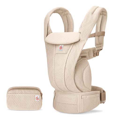 Ergobaby Omni Deluxe Mesh Bæresele Natural Beige  Natural Beige-One Size  Beige  One Size  unisex