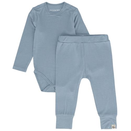 Gullkorn Design Vennen Baby Set Dusty Blue 62 cm  Blå  62 cm  unisex