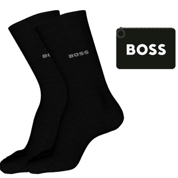 BOSS 2P Giftset Bag Sort Str 40/46 Herre