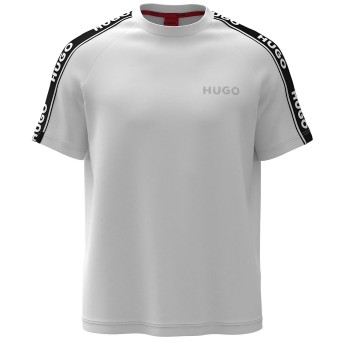 HUGO LIAM T-Shirt Hvid/Sort bomuld Medium Herre
