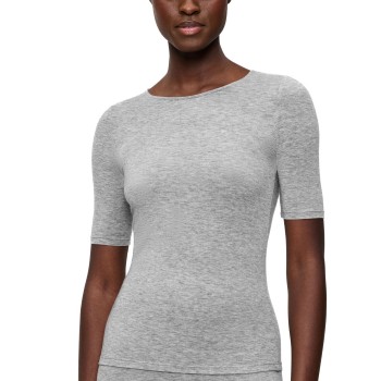 Triumph Beauty Layers Short Sleeve Wool Top Grå uld Small Dame