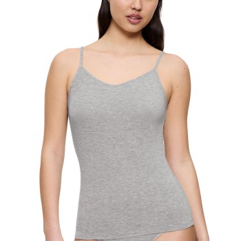 Triumph Beauty Layers Wool Spaghetti Top Grå uld Small Dame