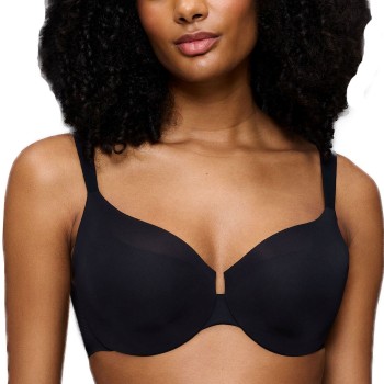 Triumph BH BMU Illusion Curve Minimizer Bra Sort D 90 Dame