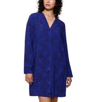 Triumph Boyfriend Fit Nightdress Mørkblå viskose 44 Dame