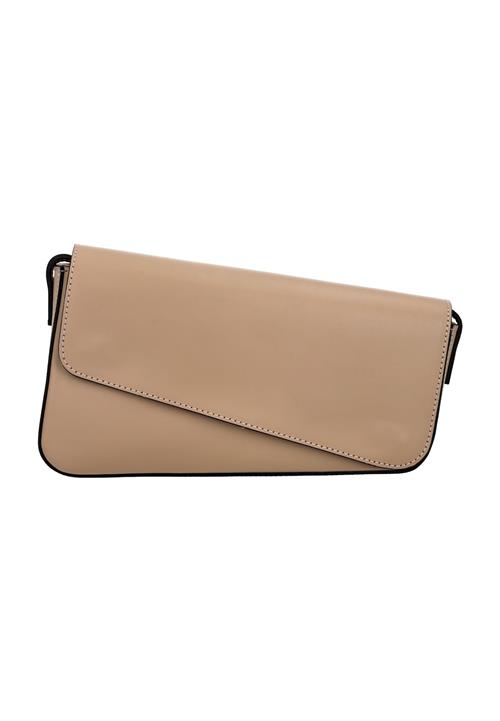 faina Skuldertaske  mørkebeige