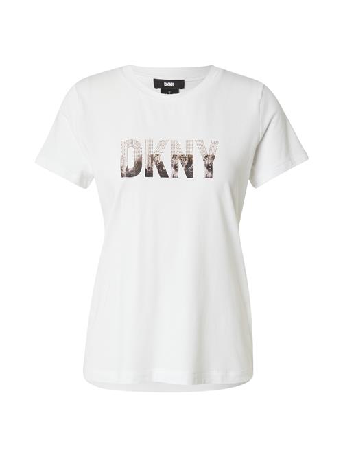 DKNY Shirts  mørkegrå / sort / hvid