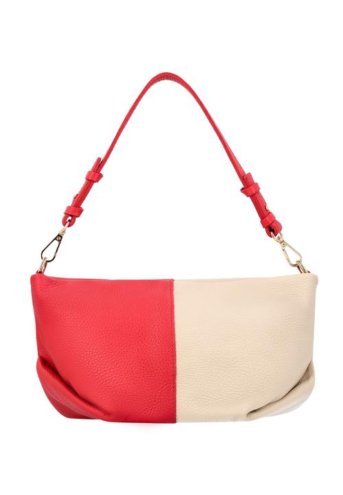 Usha Skuldertaske  creme / knaldrød