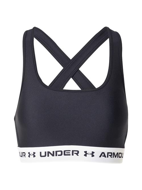 UNDER ARMOUR Sports-BH  sort / hvid
