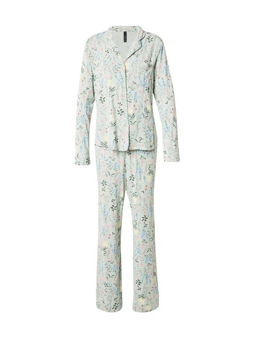 Hunkemöller Pyjamas  azur / pastelgrøn / mørkegrøn / lyserød