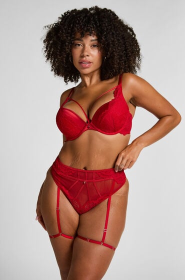 Hunkemöller Withney hofteholder g-streng rød