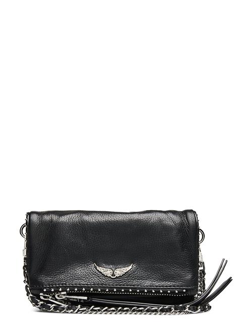 Rock Nano Grained Leather + Studs Zadig & Voltaire Black