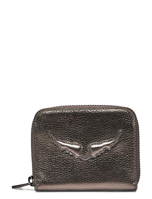 Mini Zv Metallic Grained Leather Zadig & Voltaire Silver