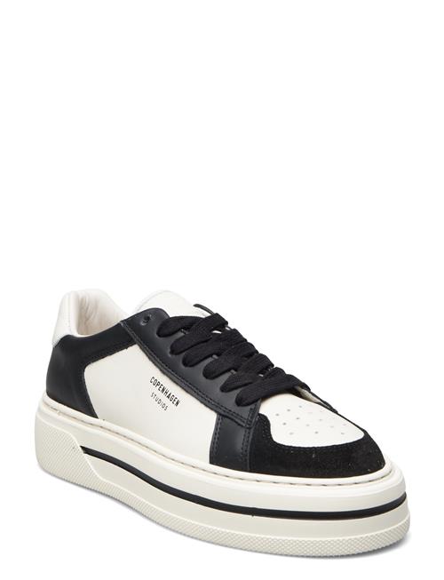 Cph181 Leather Mix White Copenhagen Studios Black