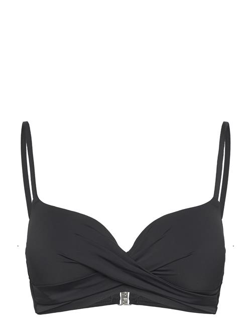 Swim Bra Liljatshirt Twist Lindex Black
