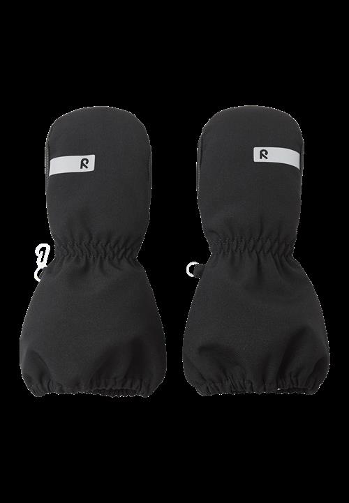 Reima Moffen Vævede Vanter Black  Black-2-4 Y  Sort  2-4 år  unisex
