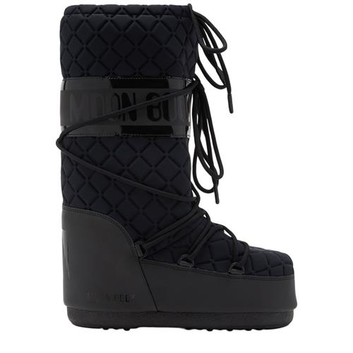 Moon Boot Icon Quilted Snow Boot Black 35-38 EU  Sort  35-38 EU  unisex