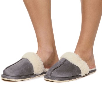 Triumph Closed Toe Slippers Grå polyester Large Dame